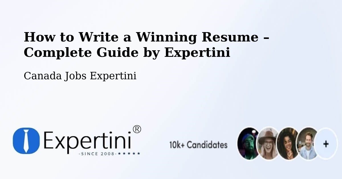 Resume Writing Guide for Job Seekers – Acton Vale - Acton Vale, Canada Jobs Expertini